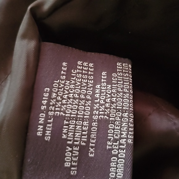 Dockers Melton Four Pocket Military Field Jacket - Picture 6 of 7